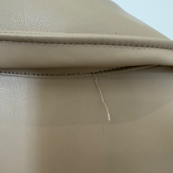 Zara vegan leather Shacket - Picture 5 of 5